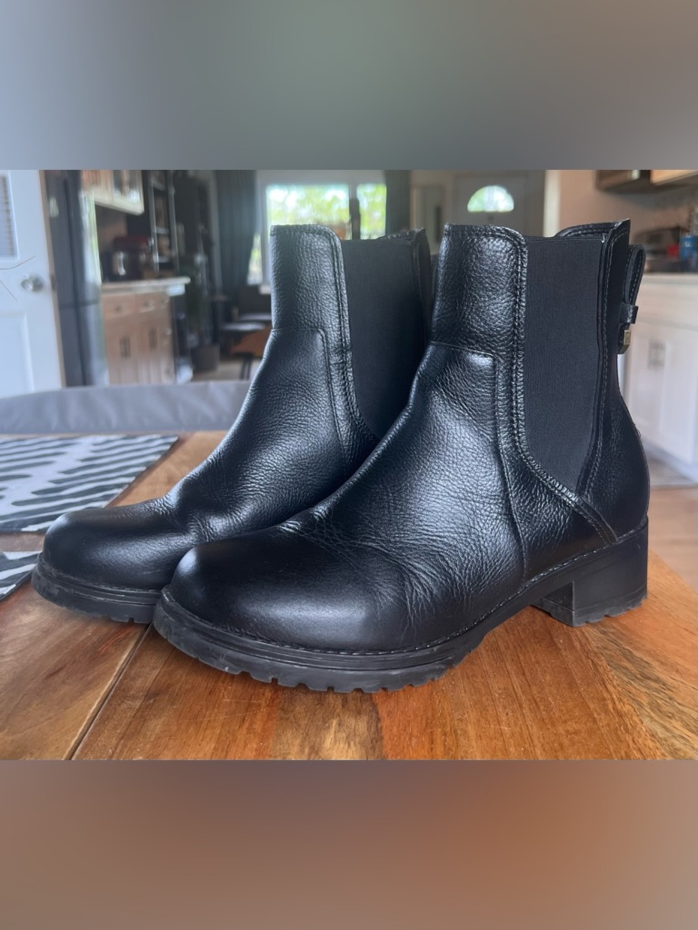 Cole Haan Camea Chelsea bootie, black leather